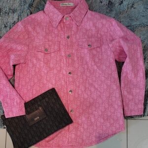 Dior Pink Denim Jacket